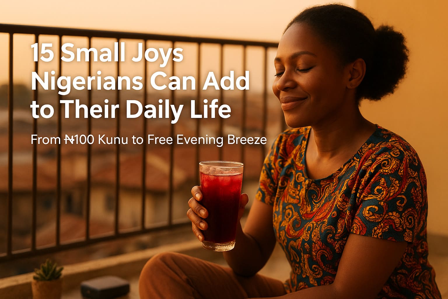 15 Small Joys Nigerians Can Add to Daily Life | Free Guide
