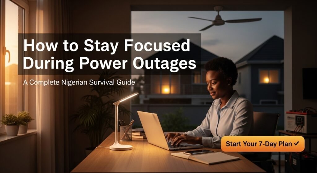 How to Stay Focused During Power Outages: A Complete Nigerian Survival Guide