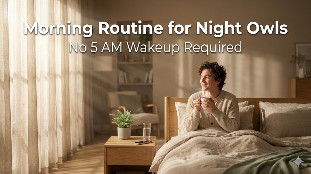 Night Owl Morning Routine