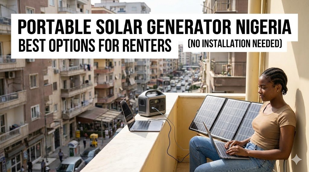 Portable Solar Generator Nigeria: Best Options for Renters (No Installation Needed)