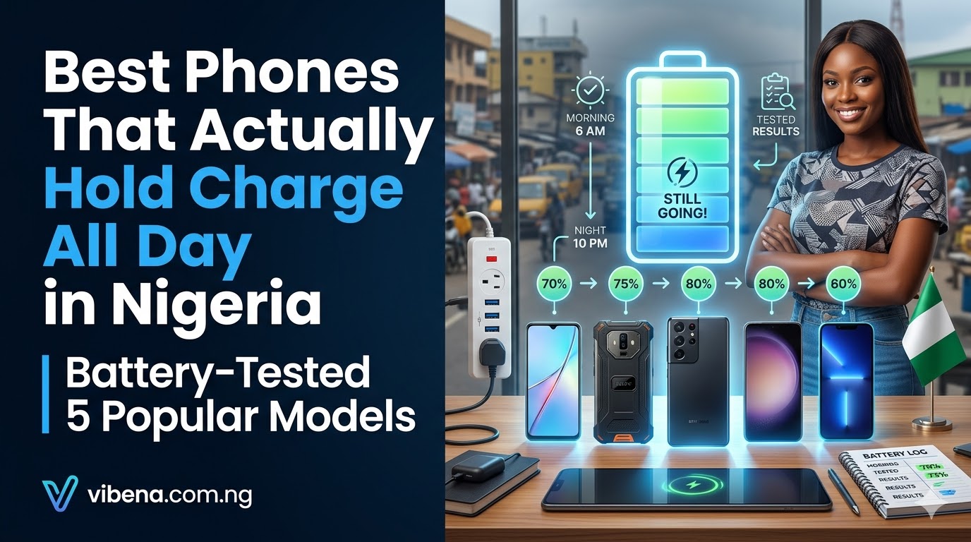 Best Phones That Actually Hold Charge All Day in Nigeria: I Battery-Tested 5 Popular Models