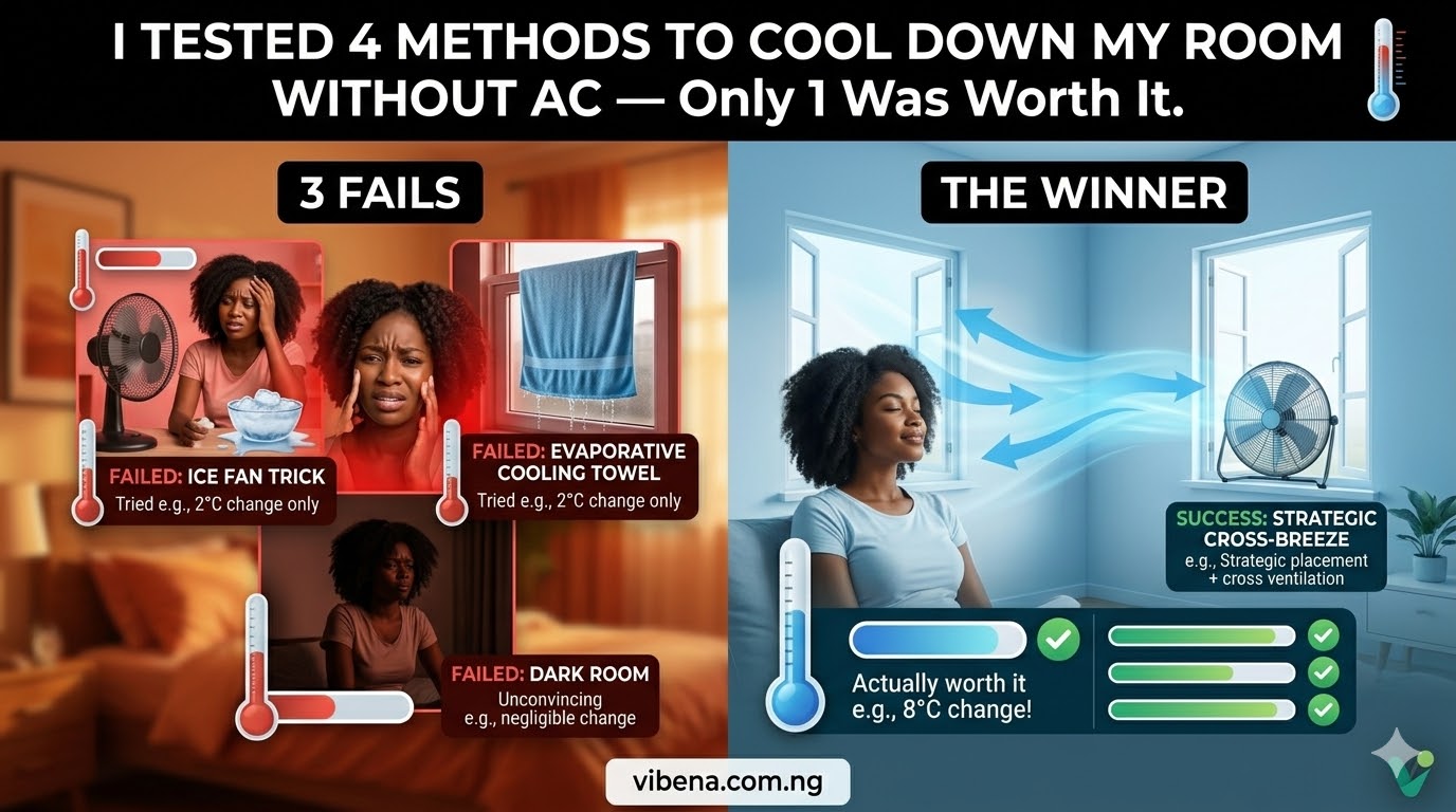 I Tested 4 Methods to Cool Down My Room Without AC During This Heat Wave — Only 1 Was Worth It