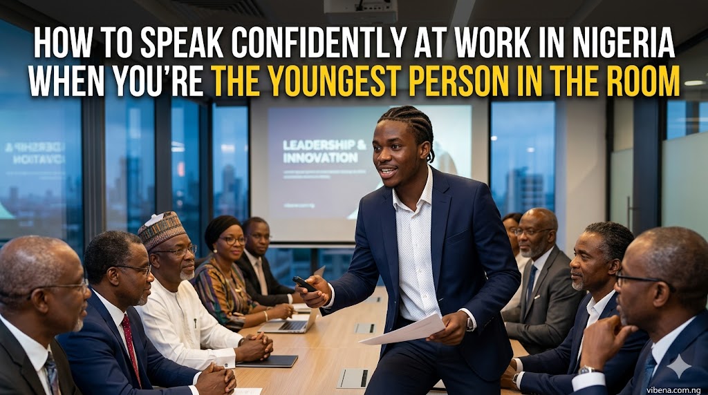 How to Speak Confidently at Work in Nigeria When You're the Youngest Person in the Room